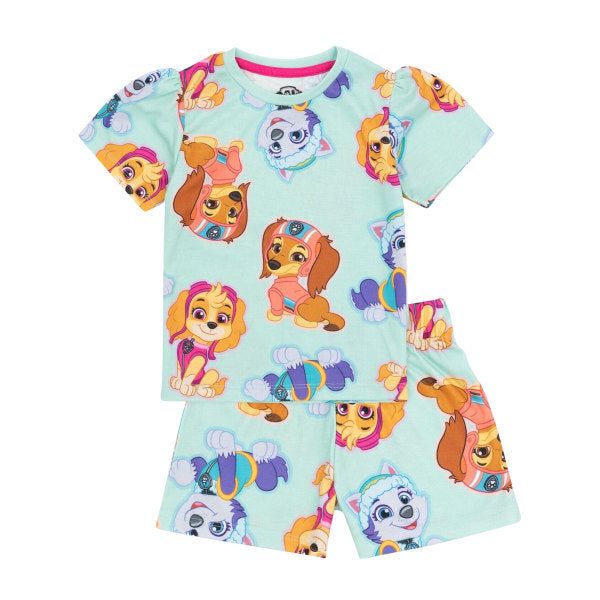 Paw Patrol Girls Short Pyjama Set (Pack of 2) (2-3 Years)