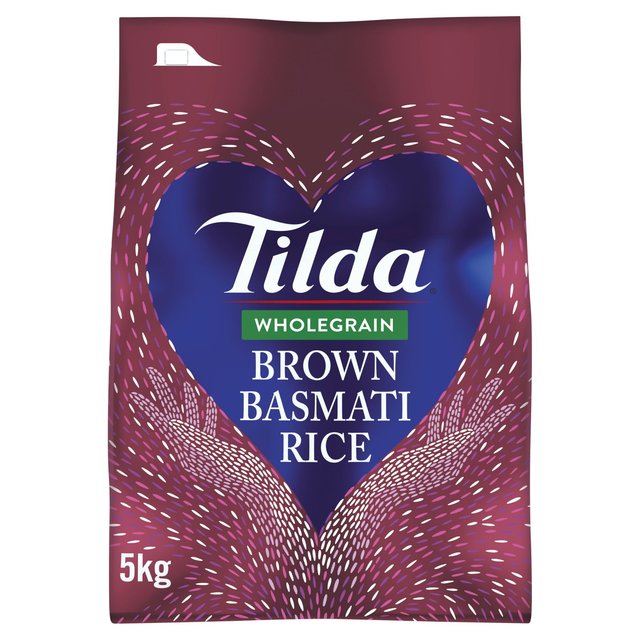 Tilda Wholegrain Basmati Rice    5kg