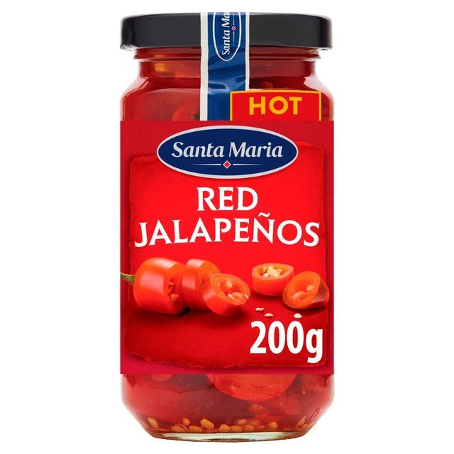 Santa Maria Red Jalapenos   200g