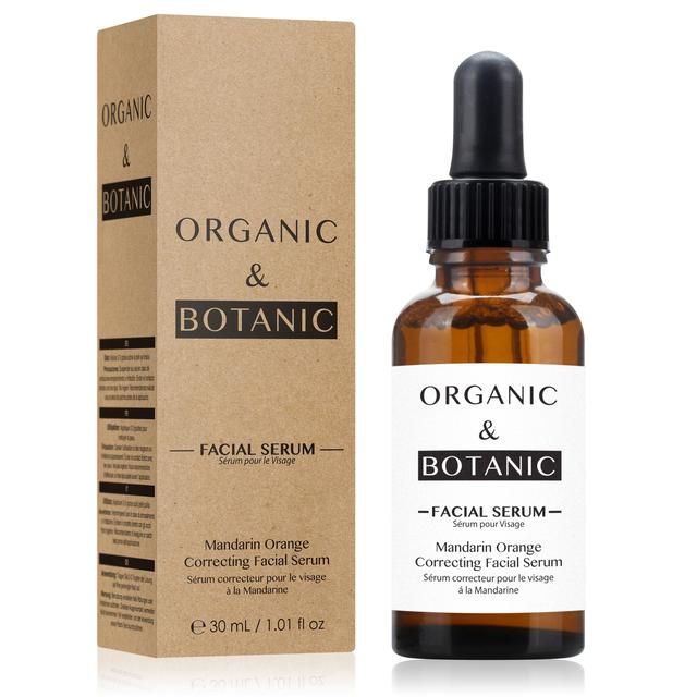 Organic & Botanic Mandarin Orange Correcting Facial Serum    30ml GOODS M&S   