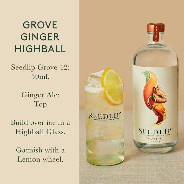 Seedlip Grove 42 Non-Alcoholic Spirit   70cl GOODS M&S   