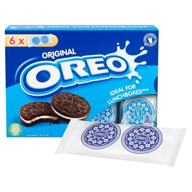 Oreo Chocolate Sandwich Biscuit Lunchbox   6 x 22g GOODS M&S   