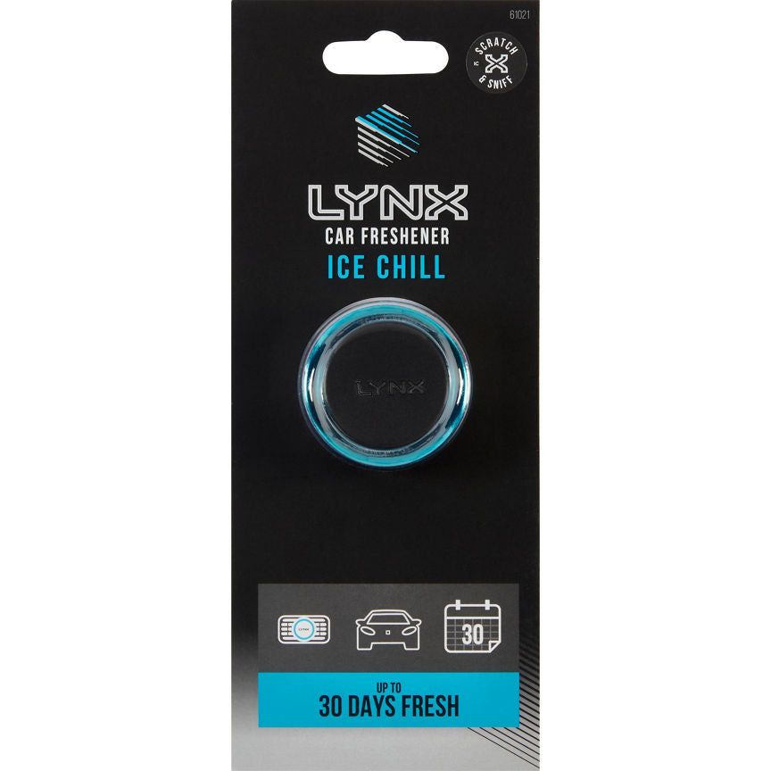 Lynx Mini Vent Car Freshener - Ice Chill