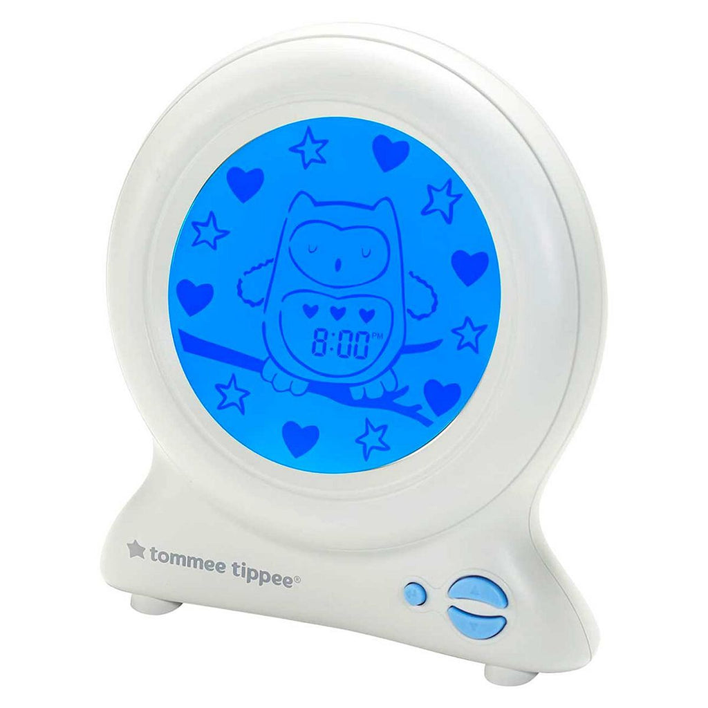 Tommee Tippee Groclock Sleep Trainer Clock, Alarm Clock and Nightlight for Young Children, USB-Powered