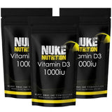 Nuke Nutrition Vitamin D3 1000iu- 180ct GOODS Superdrug   