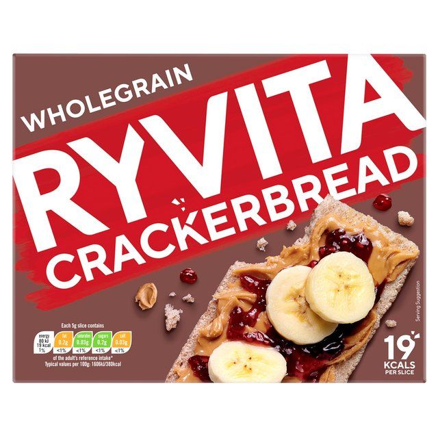 Ryvita Crackerbread Wholegrain Crackers   125g