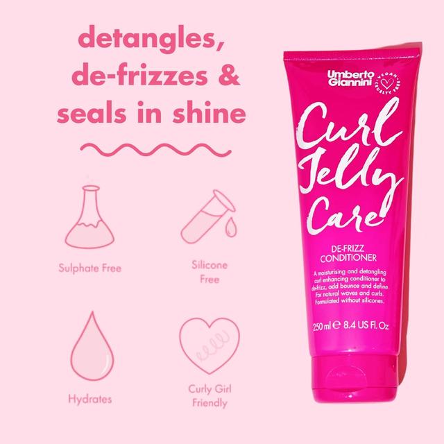 Umberto Giannini Curl Jelly Gloss Care Conditioner   250ml GOODS M&S   