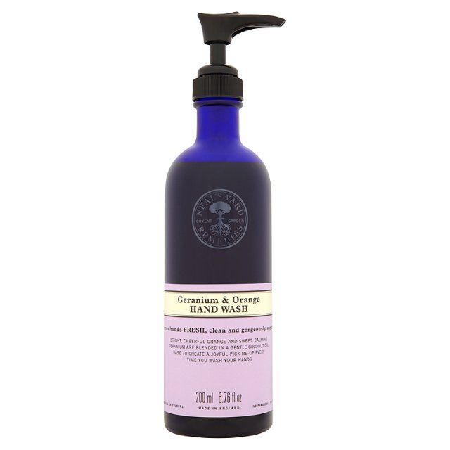 Neal's Yard Geranium & Orange Hand Wash    200ml GOODS M&S   