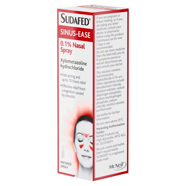 Sudafed Sinus Ease Nasal Spray   15ml GOODS M&S   