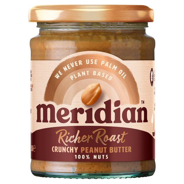 Meridian Rich Roast Crunchy Peanut Butter   280g