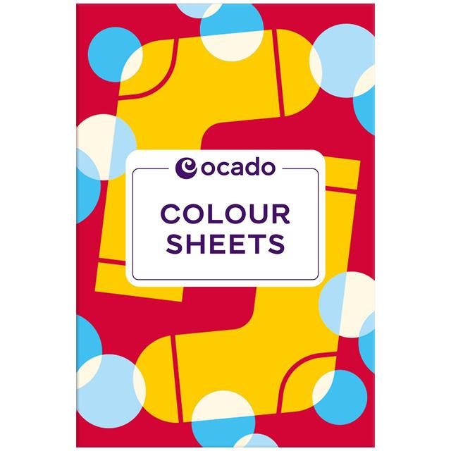 Ocado Colour Sheets   24 per pack