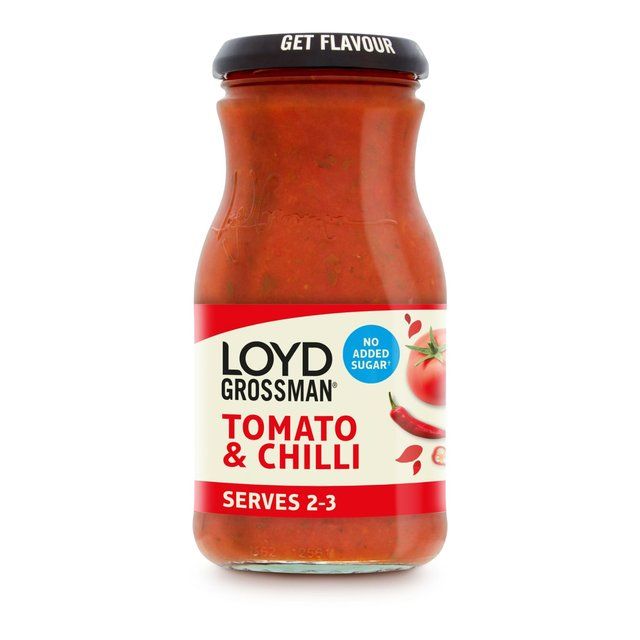 Loyd Grossman Tomato & Chilli No Added Sugar   350g