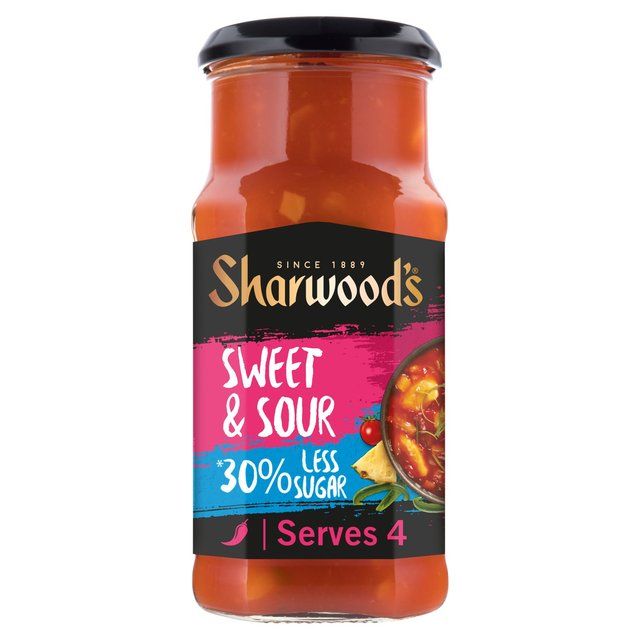 Sharwood's Sweet Sour 30% Reduced Sugar Cooking Sauce   425g GOODS M&S   