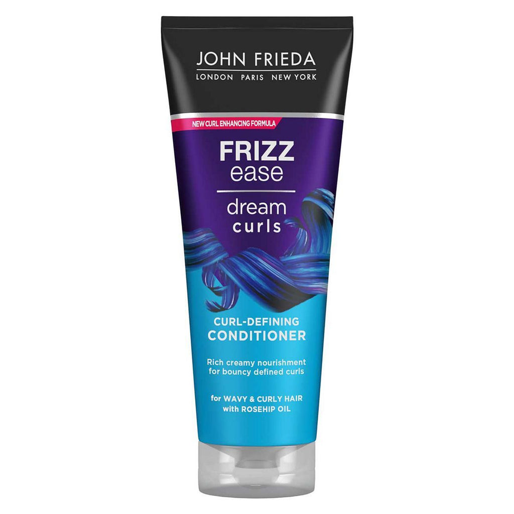 John Frieda Frizz Ease Dream Curls Curl-Defining Conditioner 250ml for Naturally Wavy & Curly Hair