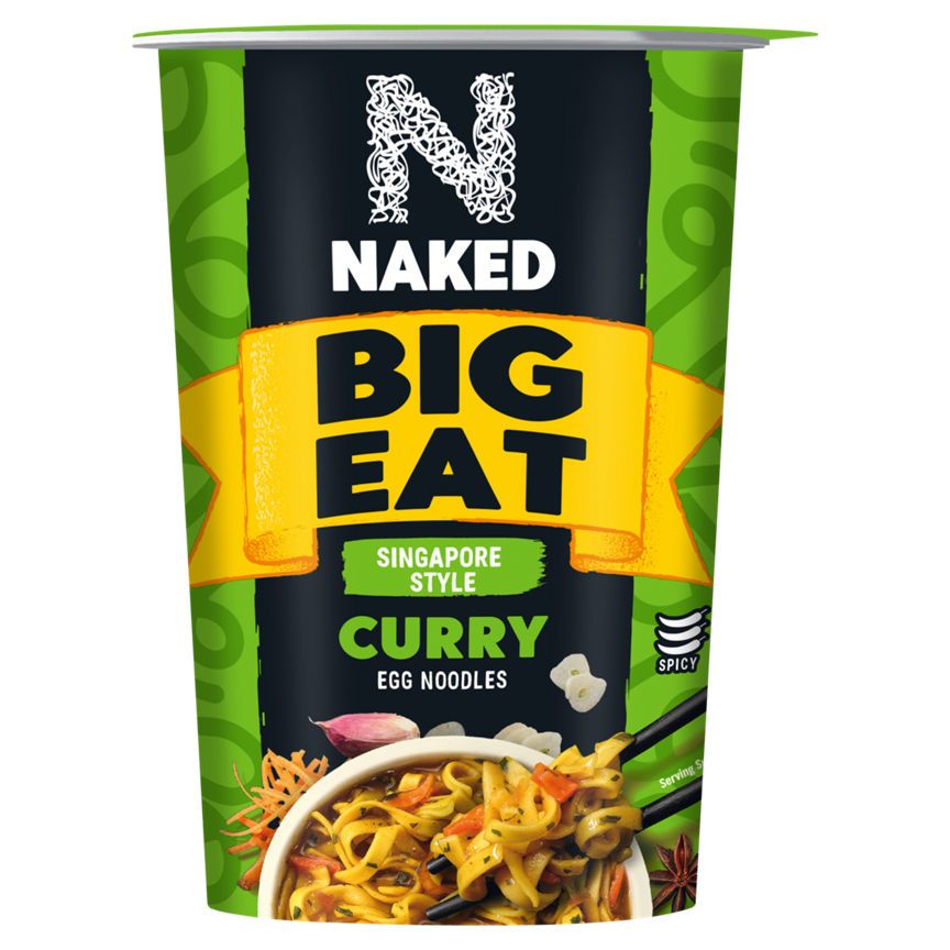 Naked Big Eat Noodle Singapore Style Curry