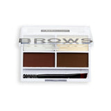 Revolution Relove Colour Cult Brow Palette Dark GOODS Superdrug   