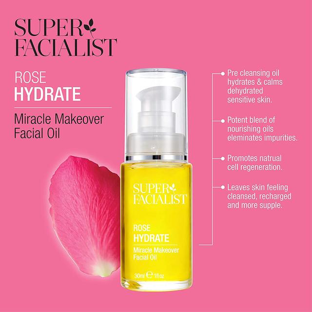 Super Facialist Rose Hydrating Facial Oil   30ml GOODS M&S   