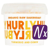 Hurly Burly Turmeric and Cumin Organic Raw Sauerkraut   300g