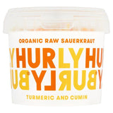 Hurly Burly Turmeric and Cumin Organic Raw Sauerkraut   300g