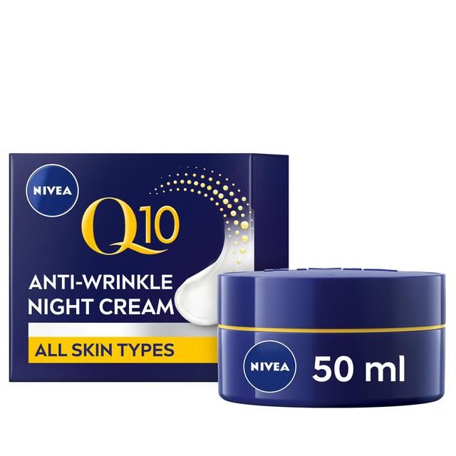 NIVEA Q10 Power Anti-Wrinkle & Firming Nourishing Night Face Cream   50ml GOODS M&S   