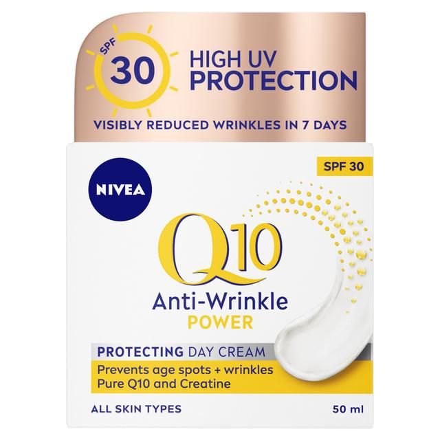 NIVEA Q10 Power Anti-Wrinkle Age Spot Day Face Cream SPF30   50ml