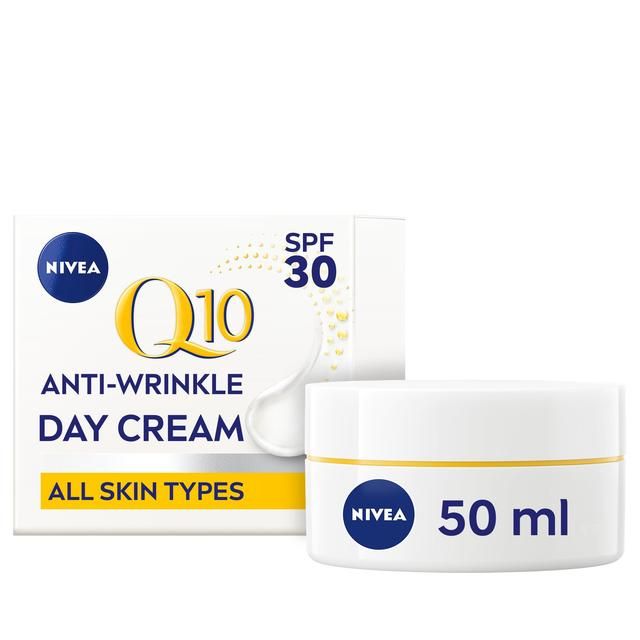 NIVEA Q10 Power Anti-Wrinkle Age Spot Day Face Cream SPF30   50ml