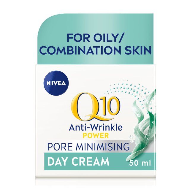 NIVEA Q10 Power Anti-Wrinkle Pore Refining Day Face Cream SPF15   50ml GOODS M&S   