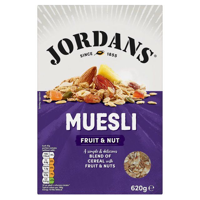 Jordans Fruit &amp; Nut Muesli Breakfast Cereal   620g