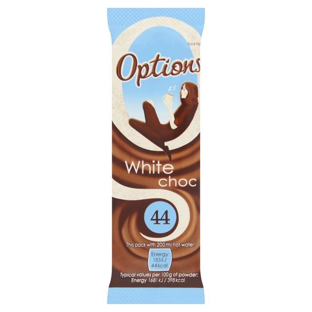 Options White Hot Chocolate Sachet   11g GOODS M&S   