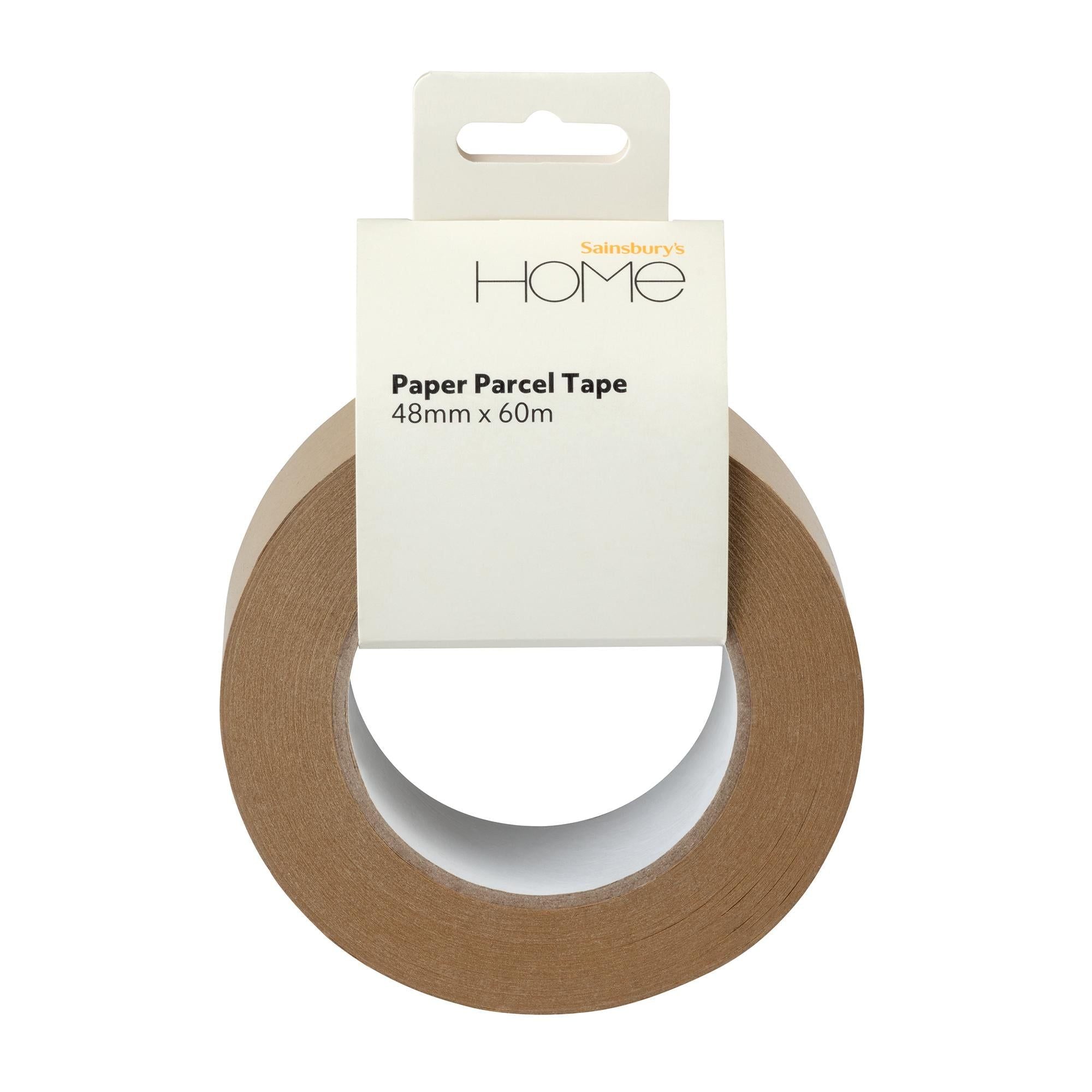 Sainsbury's Home Paper Parcel Tape 48mm x 60m GOODS Sainsburys   