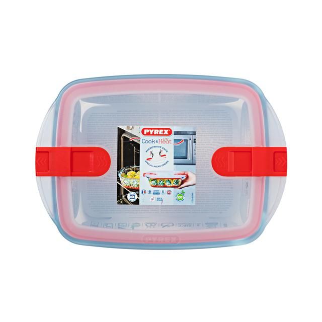 Pyrex Cook&Heat Dish & Lid 23cm GOODS M&S   