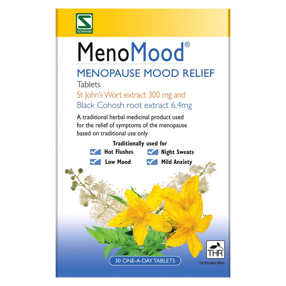 MenoMood - 30 One-a-Day Tablets Health Care Boots   