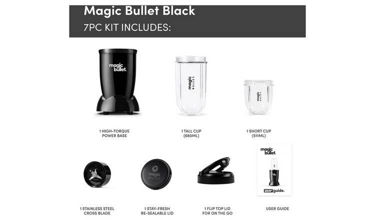 magic bullet Deluxe Blender - Black