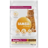 IAMS for Vitality Senior Cat Food With Fresh Chicken   10kg