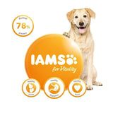 IAMS for Vitality Senior Dog Food Large Breed with Fresh Chicken   12kg