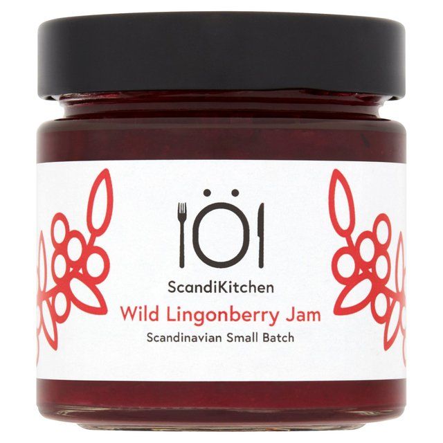 Scandi Kitchen Wild Lingonberry Jam   200g GOODS M&S   