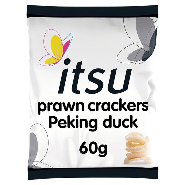 Itsu Peking duck prawn crackers sharing bag    60g