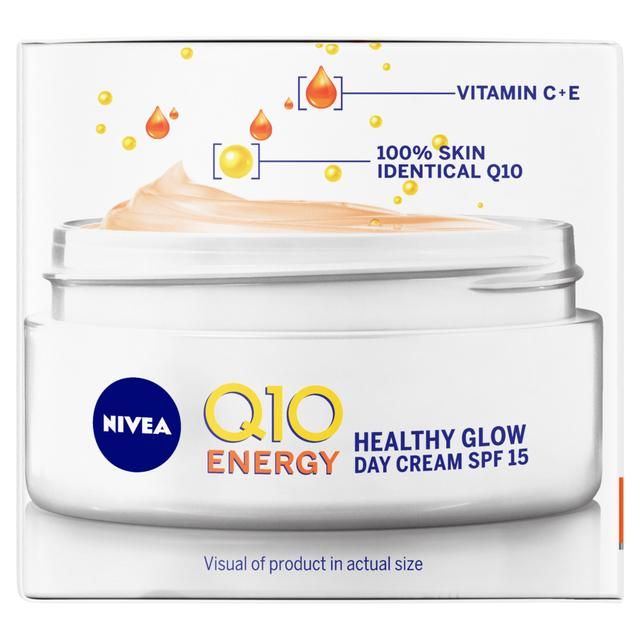 NIVEA Q10 Energy Anti-Wrinkle Day Face Cream SPF 15    50ml