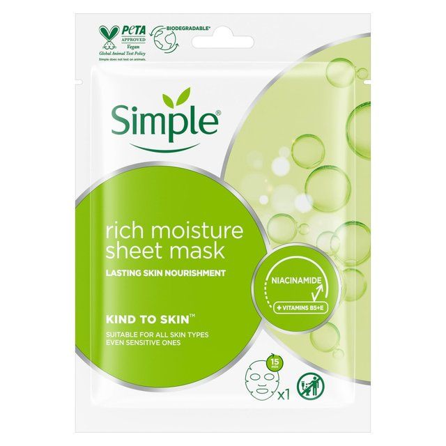 Simple Rich Moisture Sheet Mask GOODS M&S   