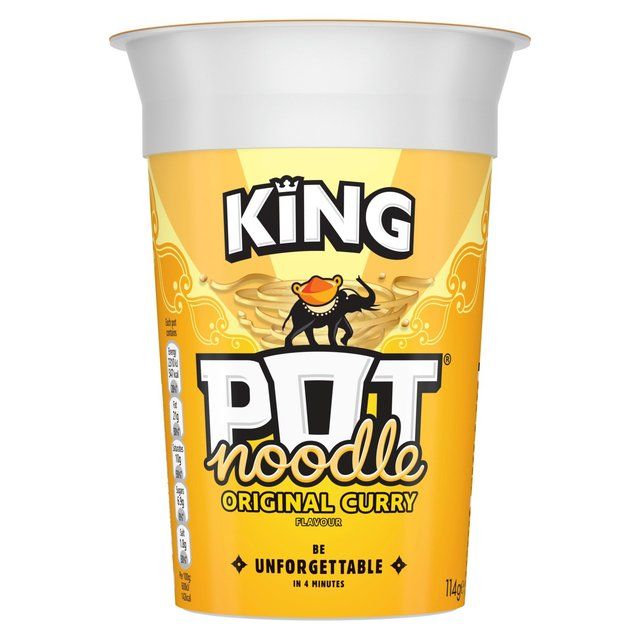 Pot Noodle King Original Curry   114g GOODS M&S   