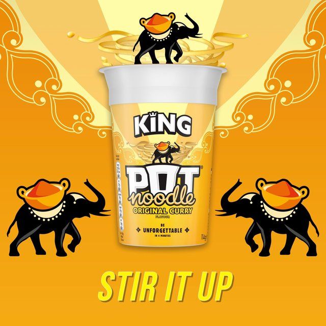 Pot Noodle King Original Curry   114g GOODS M&S   