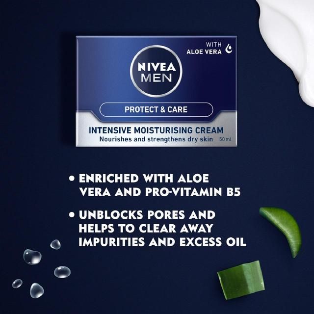 NIVEA MEN Protect & Care Intensive Face Moisturiser   50ml GOODS M&S   