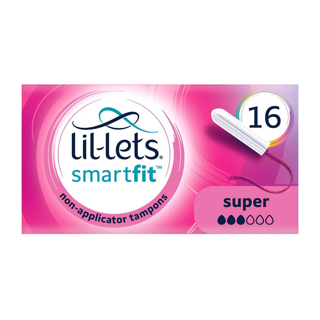 Lil-Lets Non-Applicator Tampons (SmartFit™) – Super – 16 pack