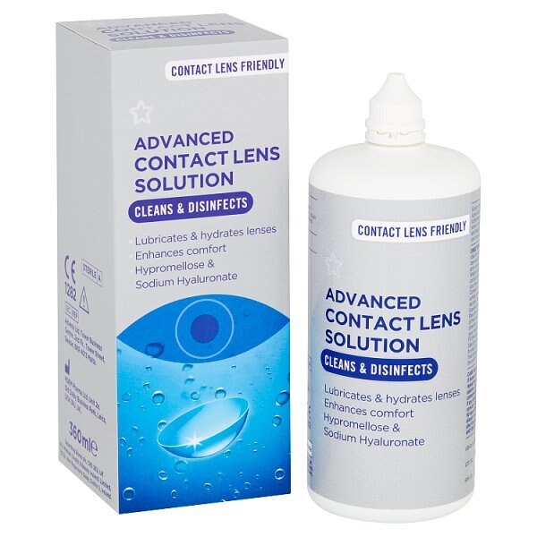 Superdrug Advanced Contact Lens Solution 360ml