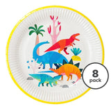 Talking Tables Dinosaur Plates   8 per pack GOODS M&S   