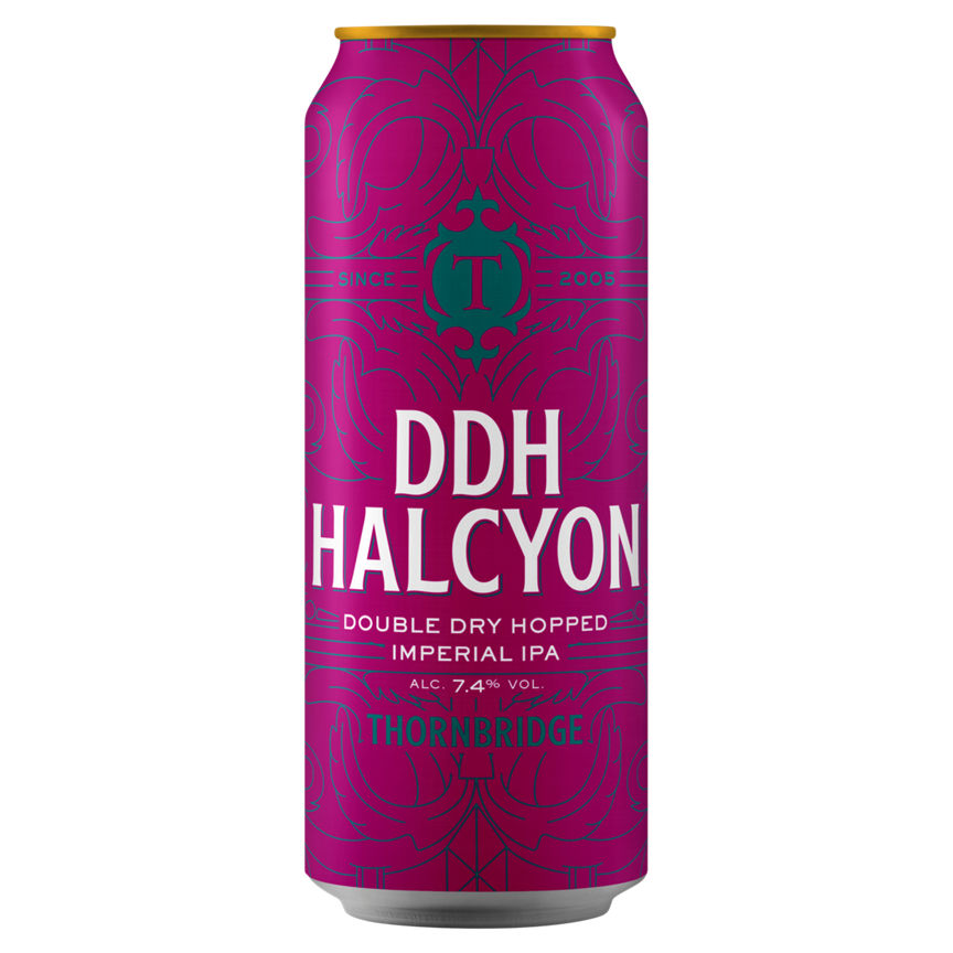 Thornbridge DDH Halcyon Imperial IPA 440ml