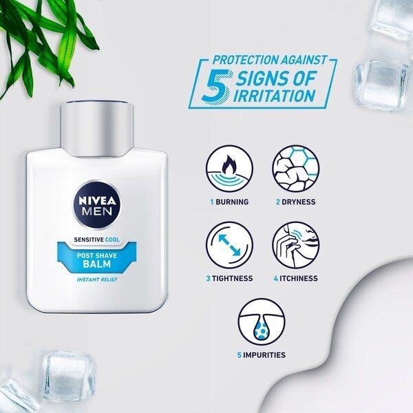 NIVEA MEN Sensitive Cooling Post Shave Balm, 100ml GOODS Superdrug   