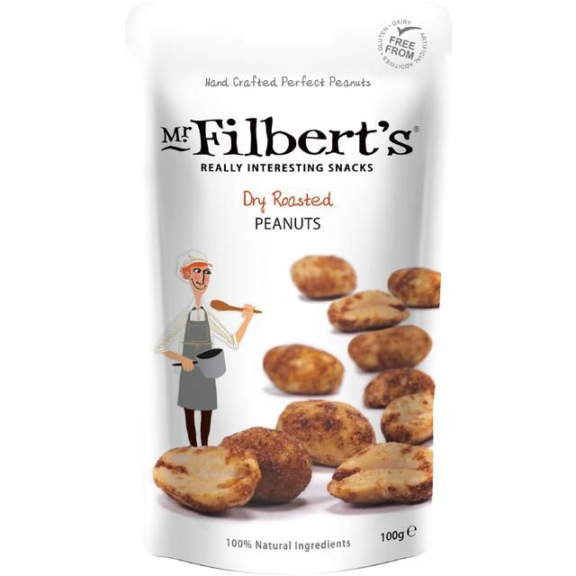 Mr Filbert's Dry Roasted Peanuts   100g