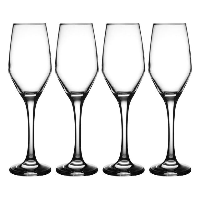 Ravenhead Majestic Flute Glasses Set 210ml   4 per pack GOODS M&S   