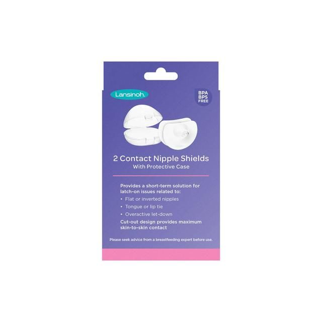 Lansinoh Contact Nipple Shields Large 24mm   2 per pack GOODS M&S   